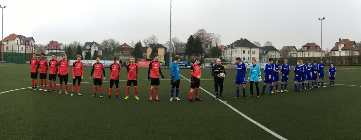 Unentschieden im Auswärts-Spitzenspiel der A-Junioren beim SC Parchim (1:1)